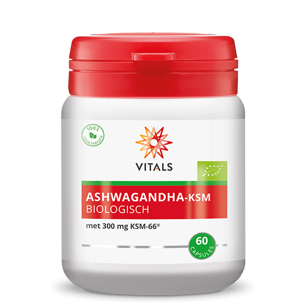 Prediken Verbeteren rooster Vitals Ashwagandha-KSM Biologisch | Vitals Voedingssupplementen